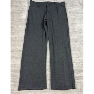 Lee Comfort Fit Pants Womens 18 Short Knit Polyester Blend Straight Leg Career